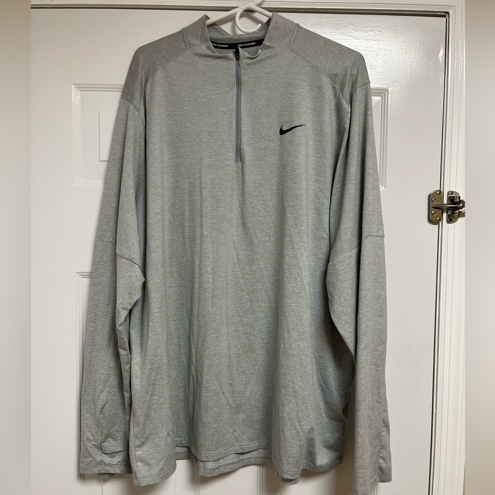 Nike Element 1/2 Zip Dri FIT Pullover Mens XXL Gray Running DH4949-052